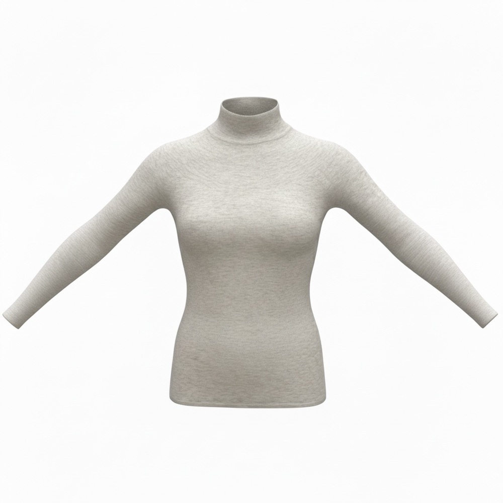 Vince Wool and Cashmere Blend Mock Neck Sweater - Picture 2 of 7